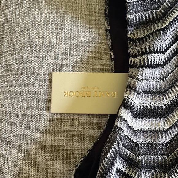 Ramy Brook high neck shirt. Brand new with tags.   Just too tight for me - Picture 3 of 7